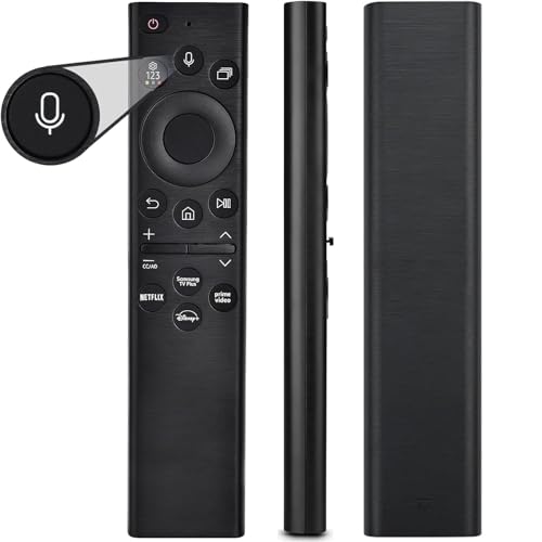 MH MOIHSING for Samsung Smart TV Voice Remote for All 2019 to 2025 Samsung Remote Replacement Control for The Frame/Crystal UHD/QLED/NEO QLED/Curved 4K 8K TVs - No Solarcell
