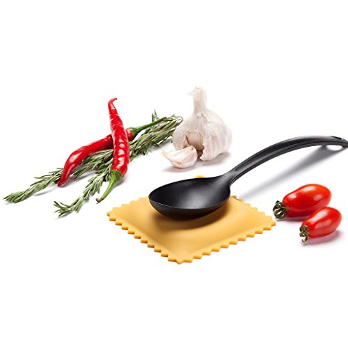 Monkey Business Ravioli-Shaped Spoon Rest | Spoon Rest for Kitchen Counter | Cool Kitchen Gadgets & Cute Kitchen Accessories | from a Collection of Different Pasta-Shaped Unique Kitchen Gadgets