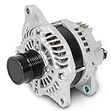 Alternator 04801490AA Fits for Dodge Journey L4 2.4L 2360cc, 2009-2020 Replace 11440, A002TX0281, A2TX0281, AL6480X, 11440N, 4801490AA, 4801490AC, 4801490AD (12V 160A CW 6-Grooves) 1 Year Worry-Free