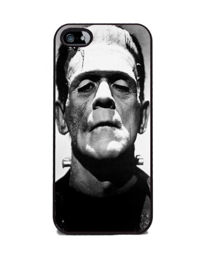Insomniac Arts – Frankenstein's Monster, Vintage Horror Movie – iPhone 5 or 5S Coque, Cell Phone Case – Black
