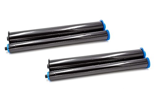 vhbw 2er-Pack Thermo-Folien kompatibel mit Sagem Phonefax 396, 400, 410, 420 Fax-Drucker - Kompatible Thermorollen 30m ohne Chip