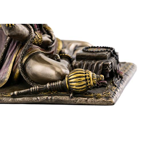 Estatua Hanuman dios hindú de fuerza 7.5 in miniatura 6