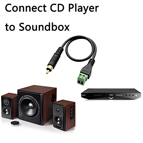 GELRHONR - Cavo da spina RCA maschio a cavo AV a