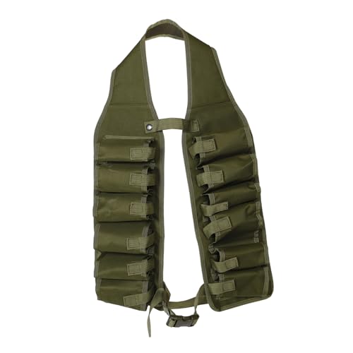 TOYANDONA Cinturón Porta Latas de Cerveza de Lona Resistente para Camping con Múltiples Bolsillos y Hebilla de Liberación Rápida Accesorio Práctico para Exteriores