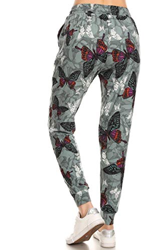 Image of Leggings Depot Premium Jogger Women's Popular Print High Waist Track Pants(S-XL)