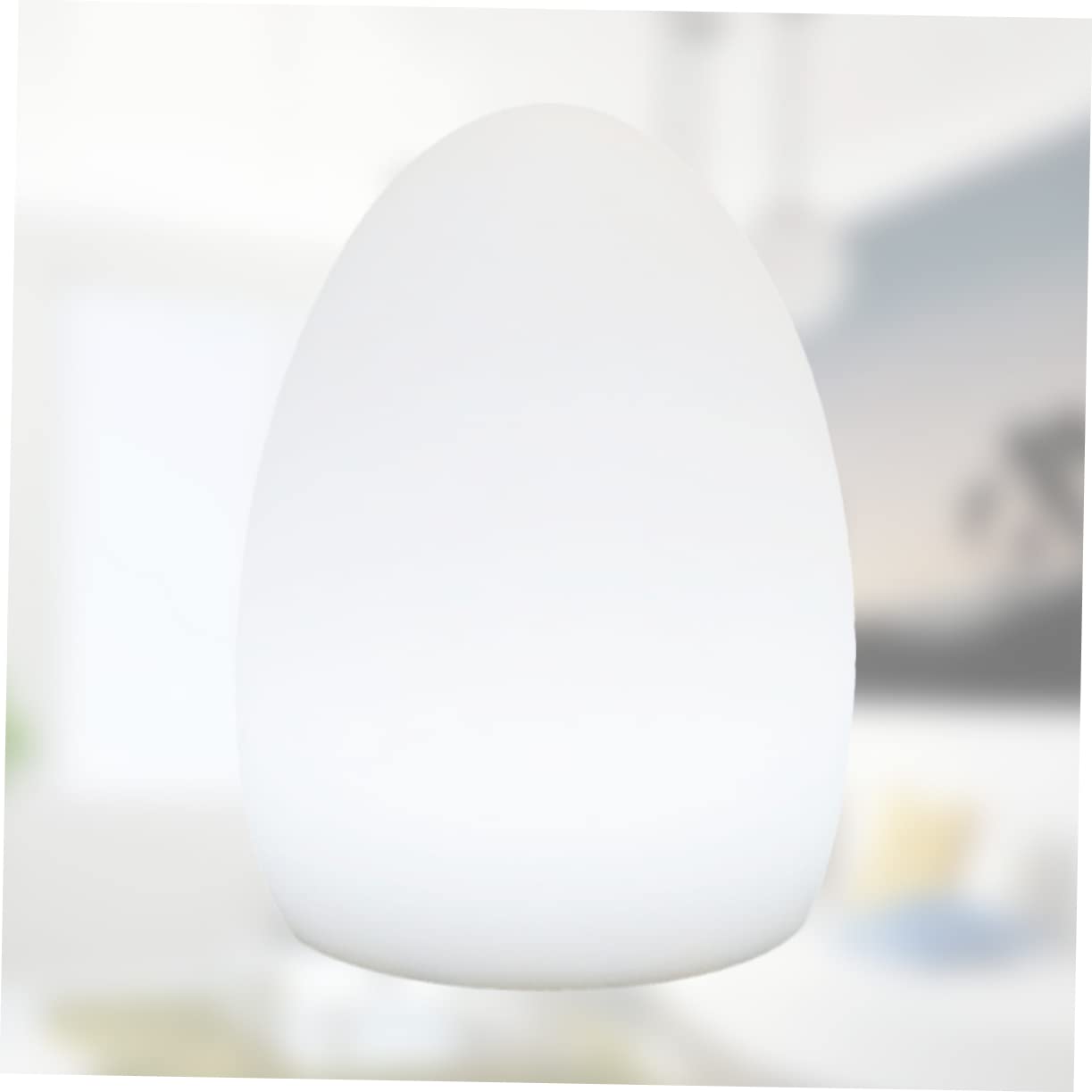 Lámpara de Noche LED de Huevo Recargable Carga USB, Luz Infantil para Mesita y Escritorio, Hogar y Conservatorio, 10X15 CM