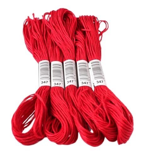 XPJYUA Hilo Bordar 10 Piezas Hilos de Punto de Cruz/Hilo de Bordar Punto de Cruz/Colores de Hilos Personalizados(347)