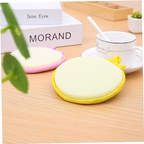 Image of Healifty 15 Pcs Cleaning Sponge Pad Cleaning Scouring Pad Dishwashing Pad Sponge for Dishwashing Sponge Mat Non-Stick Oil Dish Towels