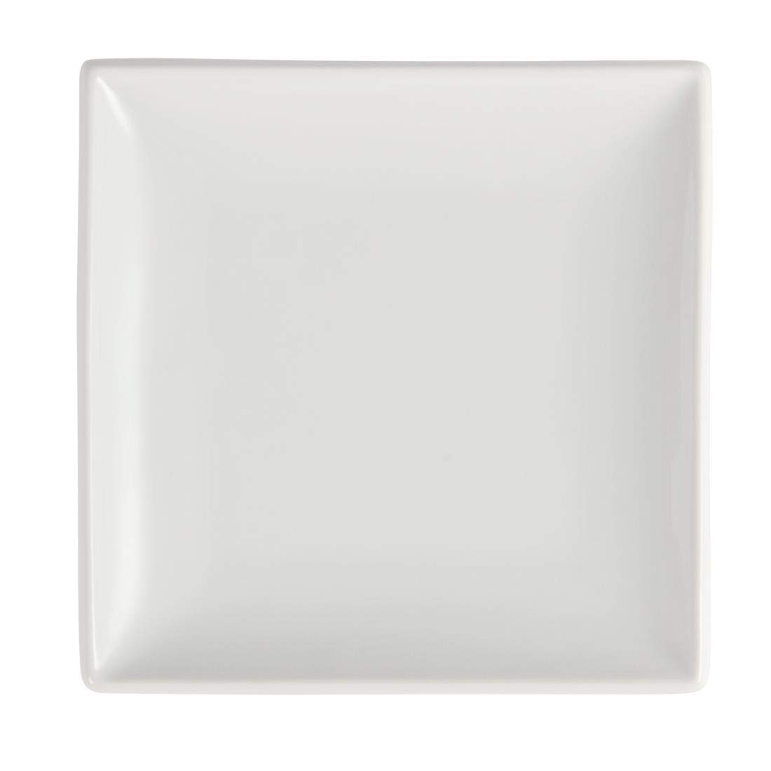 Olympia Whiteware Square Plate - 140mm (Box 12)