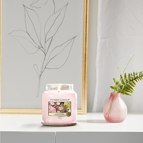 Yankee-Candle-Fresh-Cut-Roses-Medium-Jar-Candle-Pink