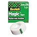 Scotch Magic Ruban Adhésif Invisible - 1 Rouleau - 19mm x 33m - Ruban Adhésif à Usage Général pour la Réparation, l'Etiquetage et la Fermeture de Documents