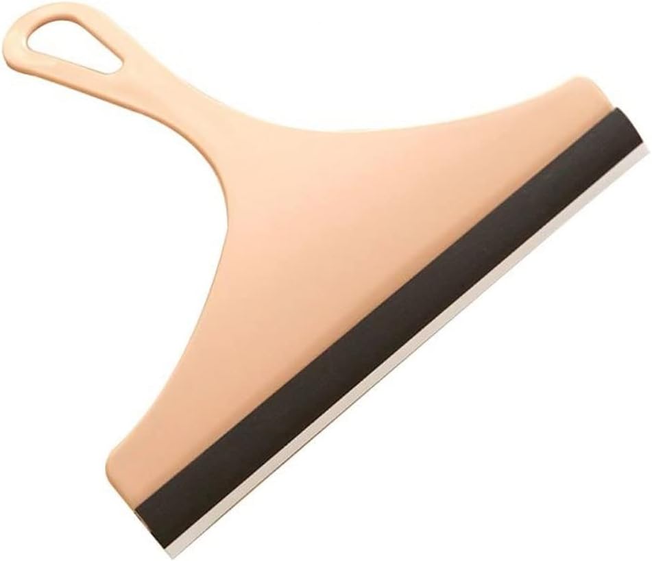 Shower Squeegees Bathroom Mirror Cleaner with Silicone Blade & Holder Hook Kitchen Cleaner Car Glass Shower Squeegee Window Glass Wiper Scraper(03)
