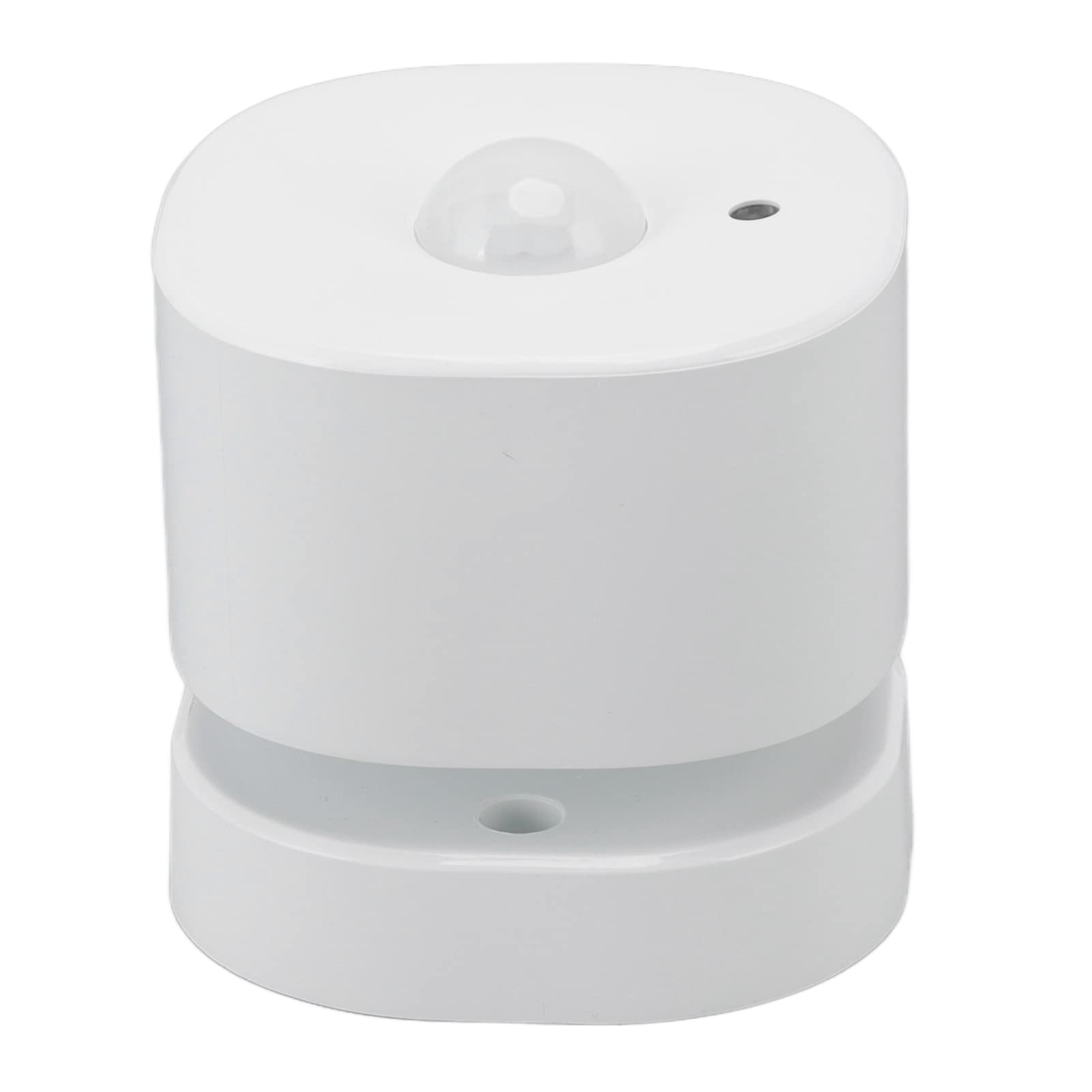 Sensore di movimento PIR intelligente APP Rilevatore di sensori del corpo umano con telecomando per ZigBee per Tuya per la sicurezza domestica, ABS, ca.58,5 x 56 x 56