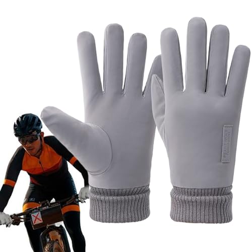 Gants d'hiver pour femme moufles de ski imperméables et chaudes contre le froid extérieur