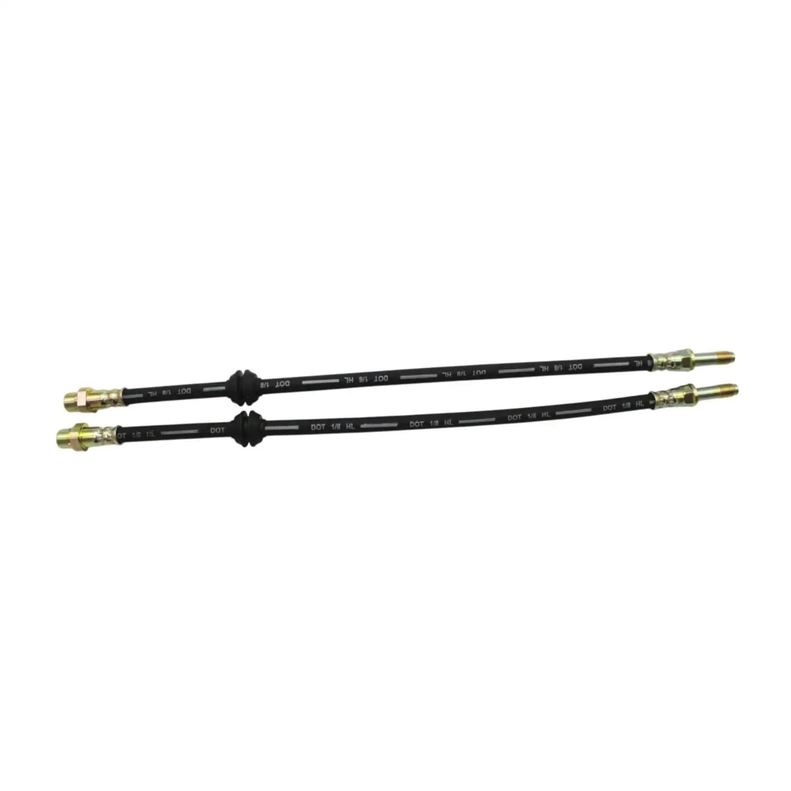 Bremsleitung Set 2X Vorderradbremsschläuche Set 34326766966 34321165587 Passend für BMW 323ci E46 2000