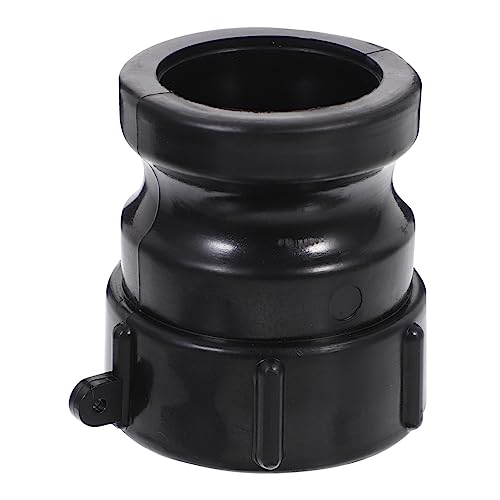 PRETYZOOM Tote Fittings Adapter 2' Cam Lock Drain Plug Plastic Hose Connector Leakproof Quick Connect/disconnect