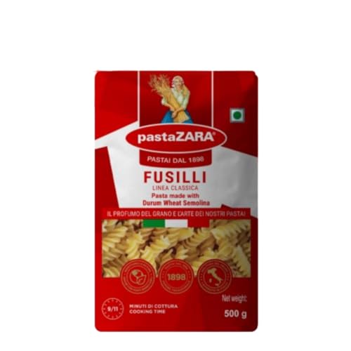 Image of Pasta Zara- Authentic Italian Pasta- Fusilli 500g