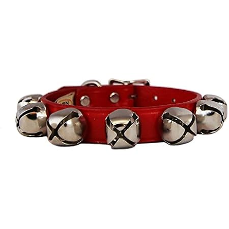 Jingle bell collars for dogs Clearance