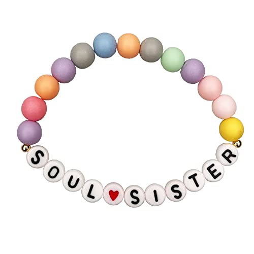 Image of Sister's Big Bracelet Gift, Little Girls' Sister Jewelry