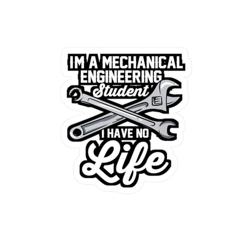 Mechanical Engineering Student - Mechanical-engineer Sticker for Laptop Sticker. Water Bottle...