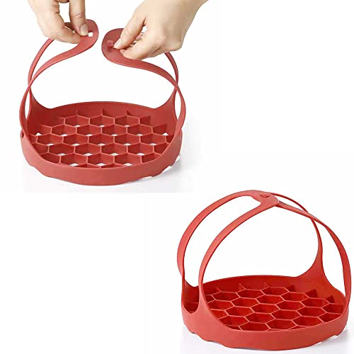 Accesorios de silicona para olla de 6 y 8 cuartos resistentes al calor TopHomer 8
