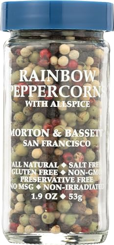 Morton & Basset Spices, Rainbow Peppercorns, 1.9 Ounce