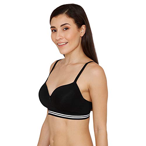 Image of Zivame Padded Non Wired 3 /4th Coverage T-Shirt Bra-Roebuck