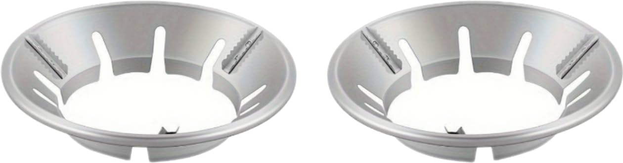 Hope Kart LPG Gas Saver Burner Stand for Cooking Stove Flame Energy Saving Jali Fits in All Countertop Tabletop Protector Cover Shield Mask from Fan Air Round 24 Inch Dia (2)