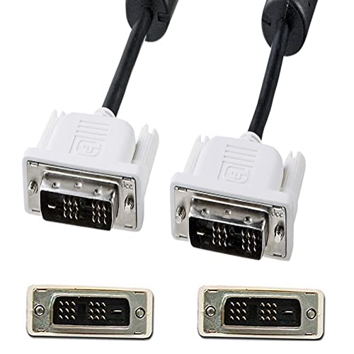 Kyper DVI to DVI Male-Male Digital Video Monitor LCD Flat Panel Cable 6 Ft (5 Pack)