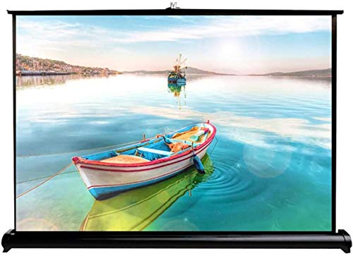 Leinwände Tragbarer Projektor-Bildschirm - Schnellinstallation 16: 9 Film Geröll, Leicht Carry & Easy Pull Out-System for Indoor Outdoor Home