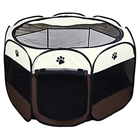 DZL- Parque para Perros Grandes Plegable Cover