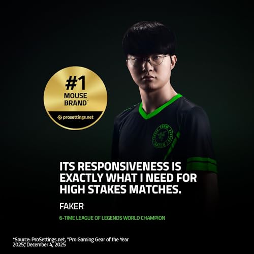 Razer Viper V4 Pro - draadloze en symmetrische gamingmuis voor e-sport - Ultralicht 49 g - HyperSpeed Gen-2 8 KHz polling - Focus Pro 50K-sensor - Optisch scrollwiel - PC/Mac | Zwart - Afbeelding 3