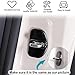 Hudiriy Car Door Lock Latches Cover Protector Compatible with Ineos Grenadier 2020-2026 Stainless Steel Car Door Latch Covers Protection Decoration Car Accessories (Black)