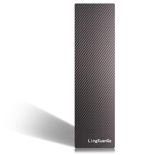 LingXuanGe Balayage Board Fibre de Carbone Noir Mat Balayage Cheveux kit Meche Cheveux est Un Outil de Coloration pour Les Salons Professionnels et Les coiffeurs Tableau de Coloration pour Cheveux