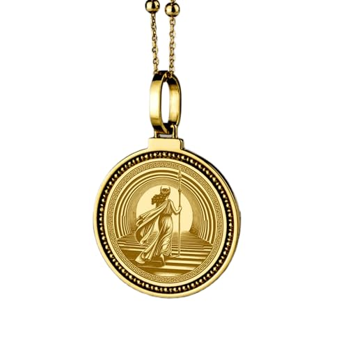 Pendentif argent 925 symbole chinois gravé plaqué or fini les bijoux ternes qui s'oxydent