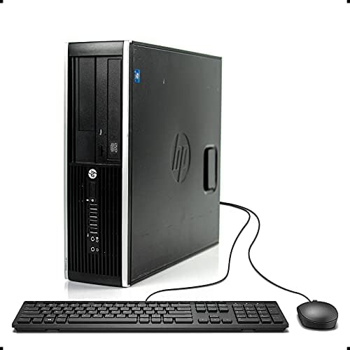 HP Desktop, Dual Core AMD, New 8gb Memory, 500gb, DVD, Windows 10 Professional, WiFi Wireless (Renewed)