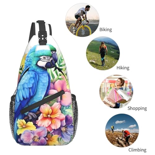 Bolso cruzado deportivo negro para adultos miniatura 6