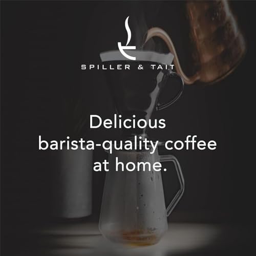 Spiller & Tait Pure Colombian Huila – Coffee Beans 1kg Bag – Top Speciality Columbian Coffee Beans Roasted in the UK – Gourmet Blend for Great Tasting Brew at Home