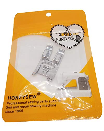 HONEYSEW Multi-Cord Foot para Pfaff 7/9 Hole Cord miniatura 6