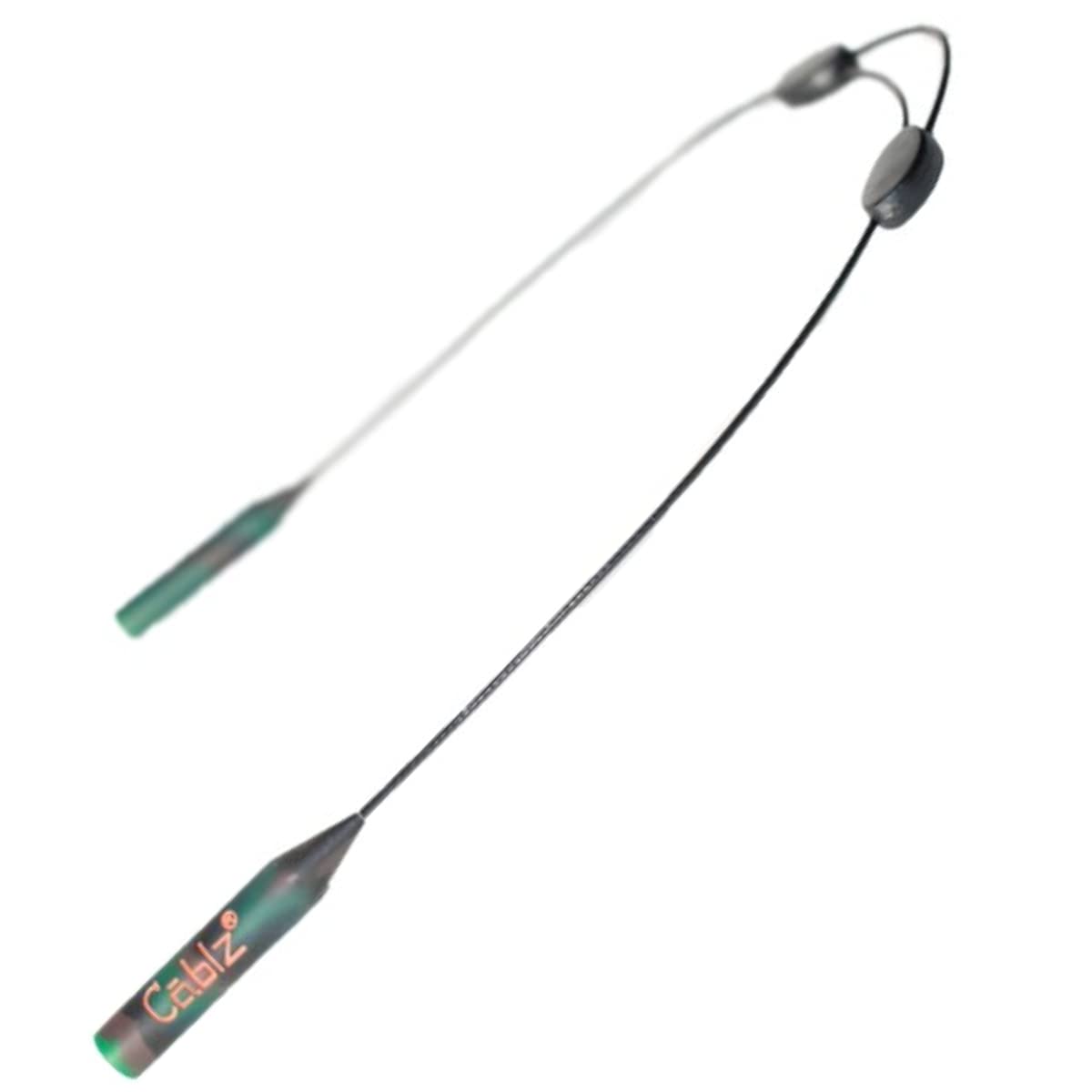 Cablz Colorz Zipz Adjustable Eyewear Retainer Strap | Lightweight, Low Profile, Coated Stainless, 14 Inch