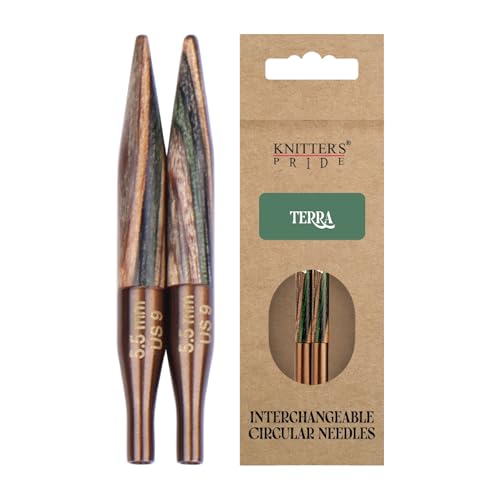 Mini pointes interchangeables 5,50 mm Terra pour tricot fluide
