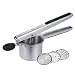 Potato Ricer, Barbestar Professional Stainless Steel Baby Food Press, Fruit Press, Vegetable Strainer with 3 Large Interchangeable Discs