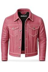 Pink Leather Jacket