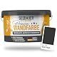 Wandfarbe Schwarz Seebauer DIY 2,5L für Innen – No. 100 Black Pearl