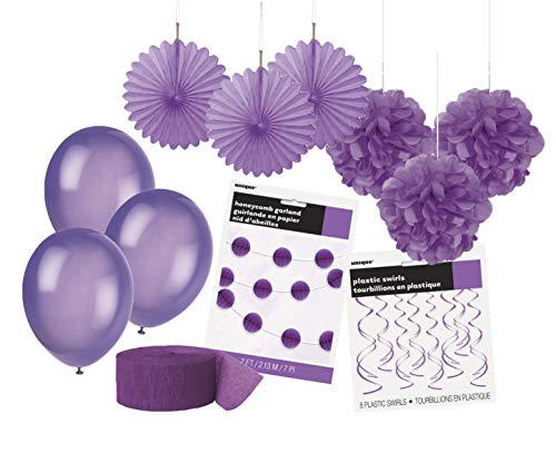  Unique Party 63848 - Kit de Décorations de Fêt...