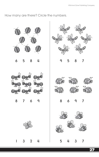 School Zone 02742 Get Ready For Kindergarten Workbook - Ages 3 To 6, Preschool To Kindergarten thumb #5