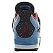 Nike Mens Air Jordan 4 Retro Cactus Jack University Blue/Black Suede Size 10.5