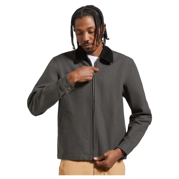 Amazon.co.jp: 【BRIXTON】ブリクストン 2024秋冬 MECHANIC GARAGE ZIP