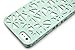 For Apple iPhone 5 5S- Wydan Birds Nest Woven Design Case Cover - Mint Green
