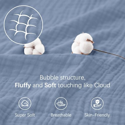 Image of guruixu Muslin Baby Lounger Cover 2 Pack, 100% Cotton Infant Lounger Cover, Soft & Breathable Replacement Slipcover, Compatible with Snuggle Me Newborn Lounger (Tradewinds,Tradewinds Check)